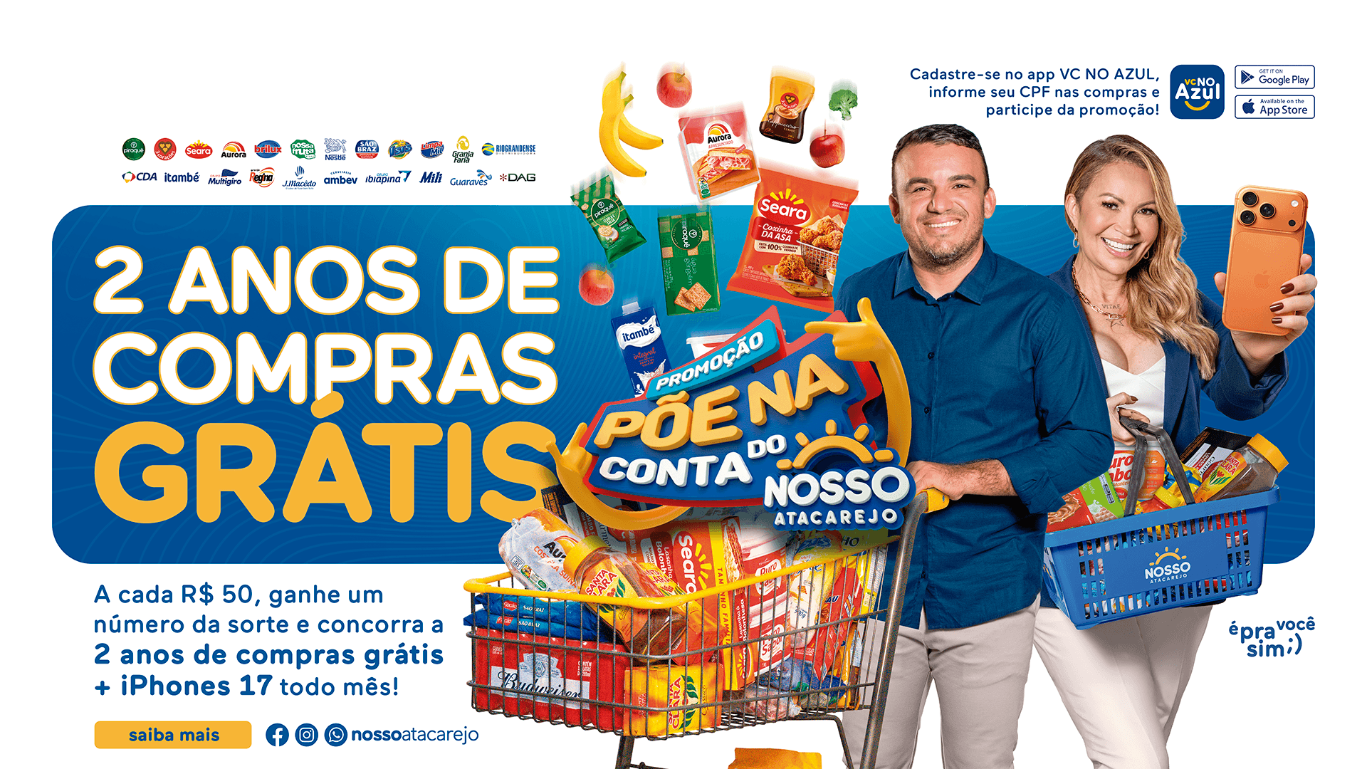 Banner do Põe na Conta - Versão Desktop