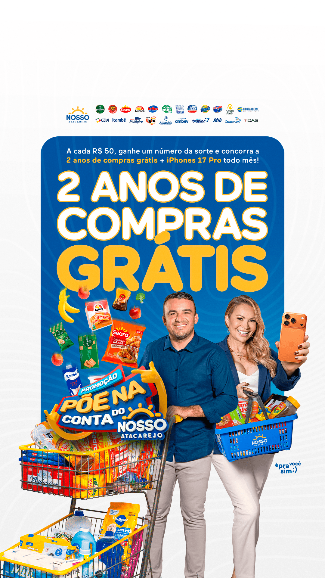 Banner do Põe na Conta - Versão Mobile